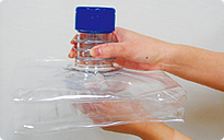 エミシアの天然水は返却不要のPET樹脂ボトルを採用！だから安全で衛生的！